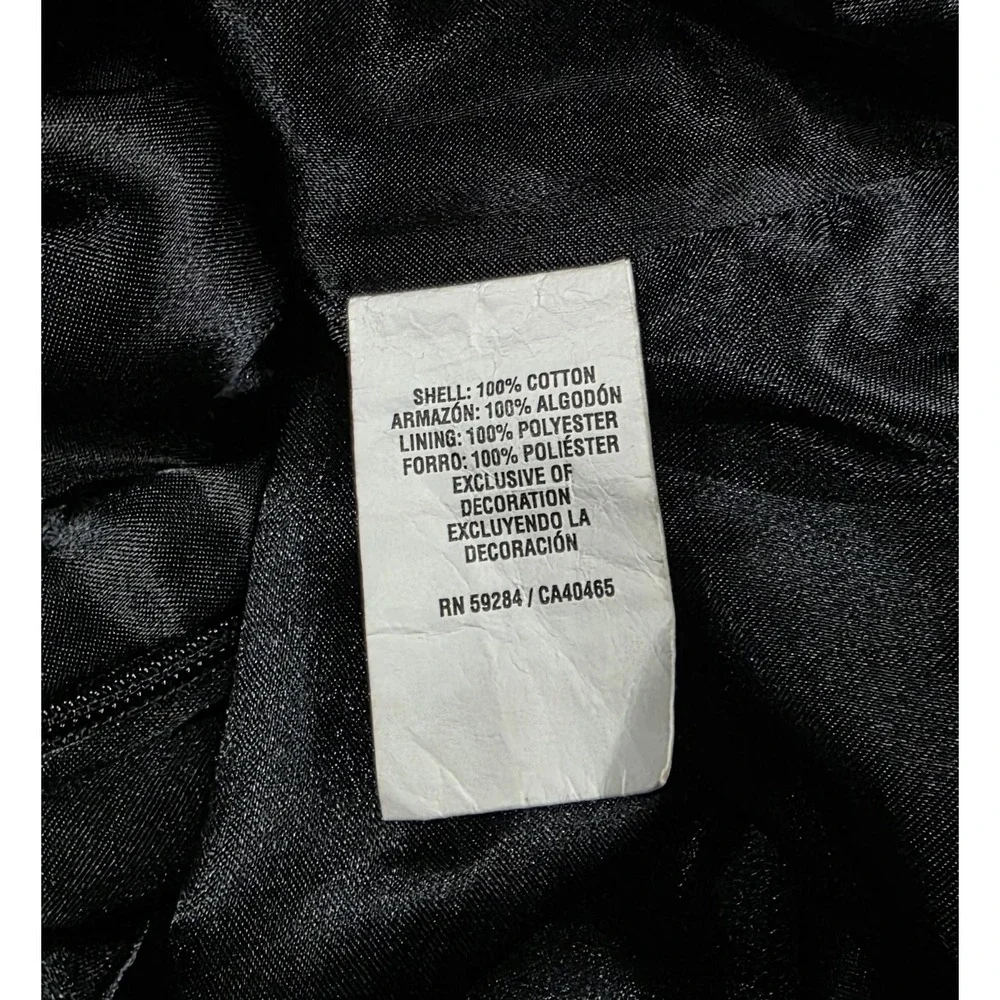 Y2k Children's Place Skirt Girls‎ 6 Vintage Black Velvet Floral Embroidered Bow
